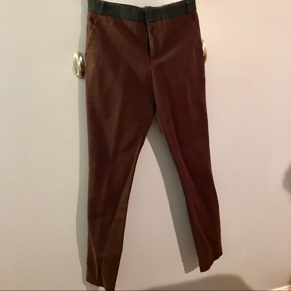 Club Monaco burgundy pants